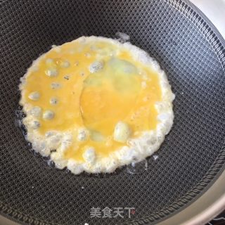苦菊炒鹅蛋的做法步骤：9