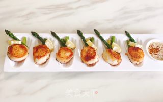 干煎带子的做法步骤：5
