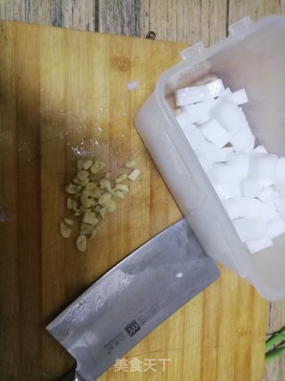 炒凉粉的做法步骤：2