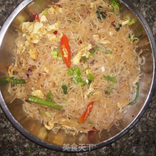家常炒米粉的做法步骤：3