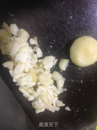 鲜肉马蹄酿豆泡的做法步骤：3