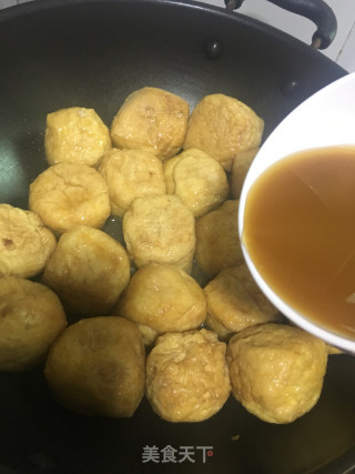 鲜肉马蹄酿豆泡的做法步骤：13