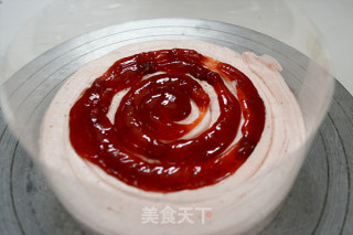 草莓裸蛋糕的做法步骤：5