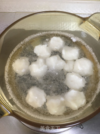 自制龙利鱼丸的做法步骤：7