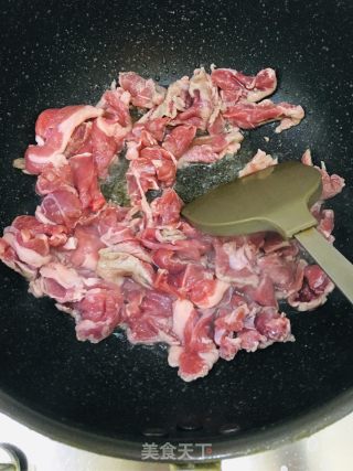 孜然羊肉的做法步骤：6