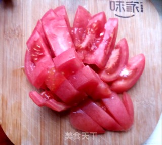 西葫芦番茄炒鸡蛋的做法步骤：3
