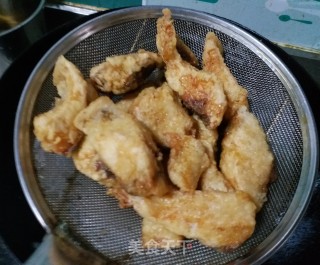 五香炸鱼块的做法步骤：9
