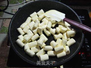 五彩雪花酥的做法步骤：4