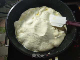 五彩雪花酥的做法步骤：6