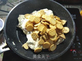 五彩雪花酥的做法步骤：11