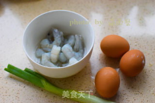虾仁蒸蛋的做法步骤：1