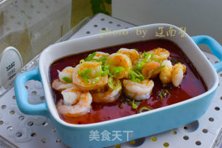 虾仁蒸蛋的做法步骤：12