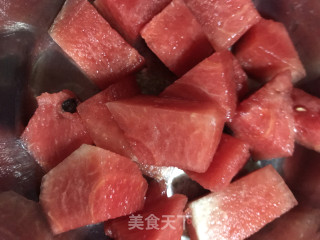 西瓜布丁的做法步骤：4