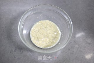 直接发酵法拉丝奶香吐司的做法步骤：2