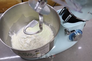 直接发酵法拉丝奶香吐司的做法步骤：4