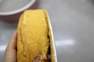 无油少糖酸奶戚风蛋糕的做法步骤：16