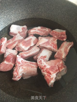 排骨豆角焖面????的做法步骤：1