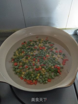炒饭的做法步骤：2