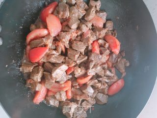 番茄炖牛肉的做法步骤：7