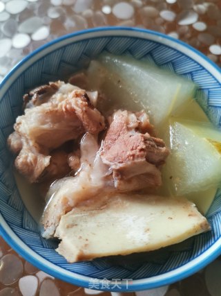 筒子骨炖冬瓜的做法步骤：5