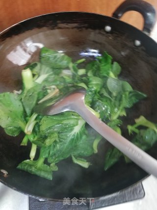 家常版青菜豆腐的做法步骤：2