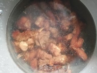 猪蹄焖芸豆的做法步骤：2