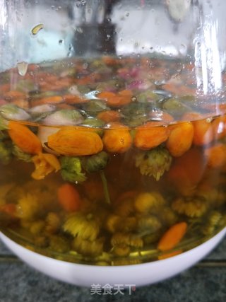 枸杞菊花玫瑰茶的做法步骤：5