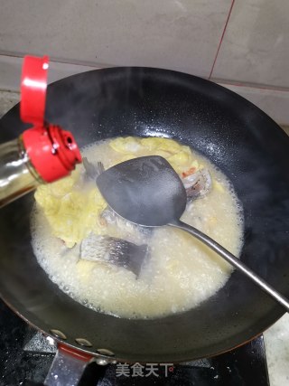 鱼炒蛋的做法步骤：6