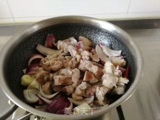 羊肉烩菜的做法步骤：5