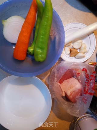 干锅菜花的做法步骤：2