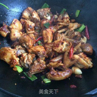 酱烧鸡块的做法步骤：4