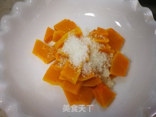 南瓜麻球的做法步骤：3