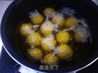 南瓜麻球的做法步骤：9