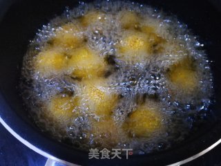 南瓜麻球的做法步骤：10