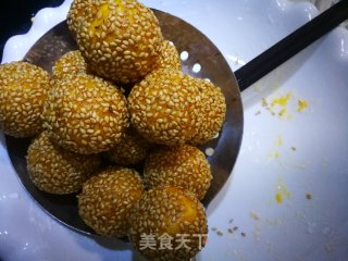 南瓜麻球的做法步骤：11