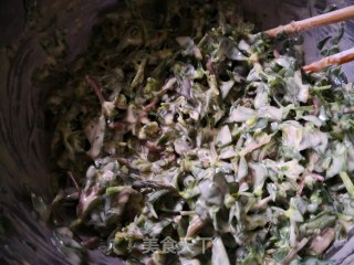 马齿苋饼的做法步骤：3