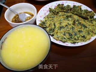 马齿苋饼的做法步骤：9