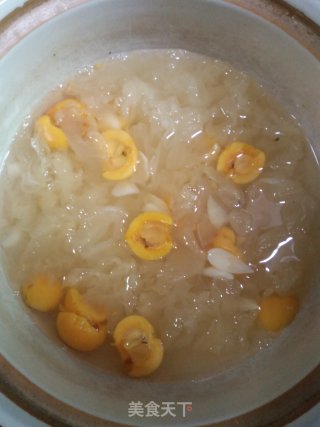 枇杷银耳百合汤的做法步骤：6