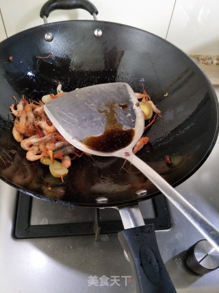 爆炒河虾的做法步骤：5