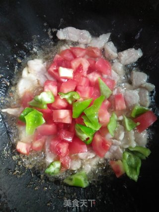 枇杷炒肉片的做法步骤：5