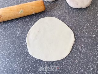 爆浆紫薯饼的做法步骤：5