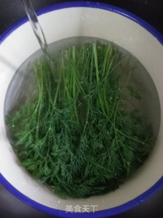 茴香煎蛋的做法步骤：3