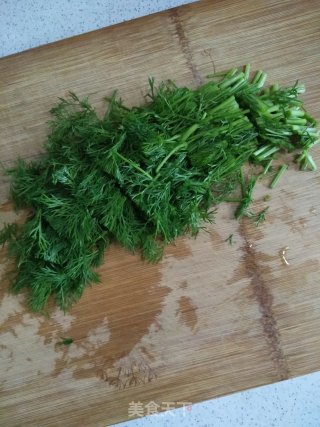 茴香煎蛋的做法步骤：4