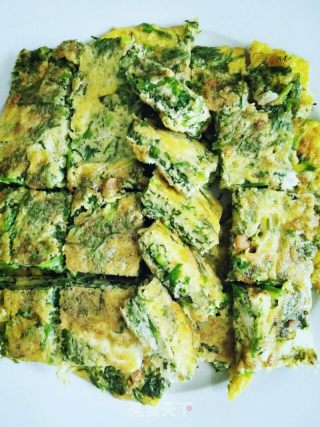 茴香煎蛋的做法步骤：10