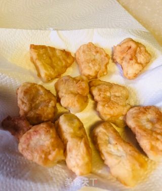 菠萝咕噜鱼的做法步骤：9