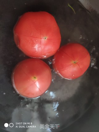 西红柿炒鸡蛋的做法步骤：2