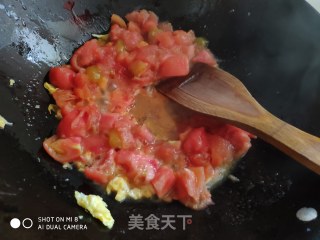 西红柿炒鸡蛋的做法步骤：5