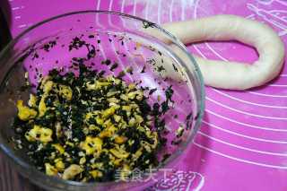 婆婆丁馅水煎饺的做法步骤：3