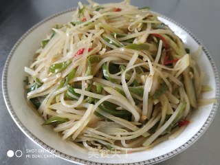 青椒土豆丝的做法步骤：11