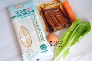 鳗鱼面的做法步骤：1